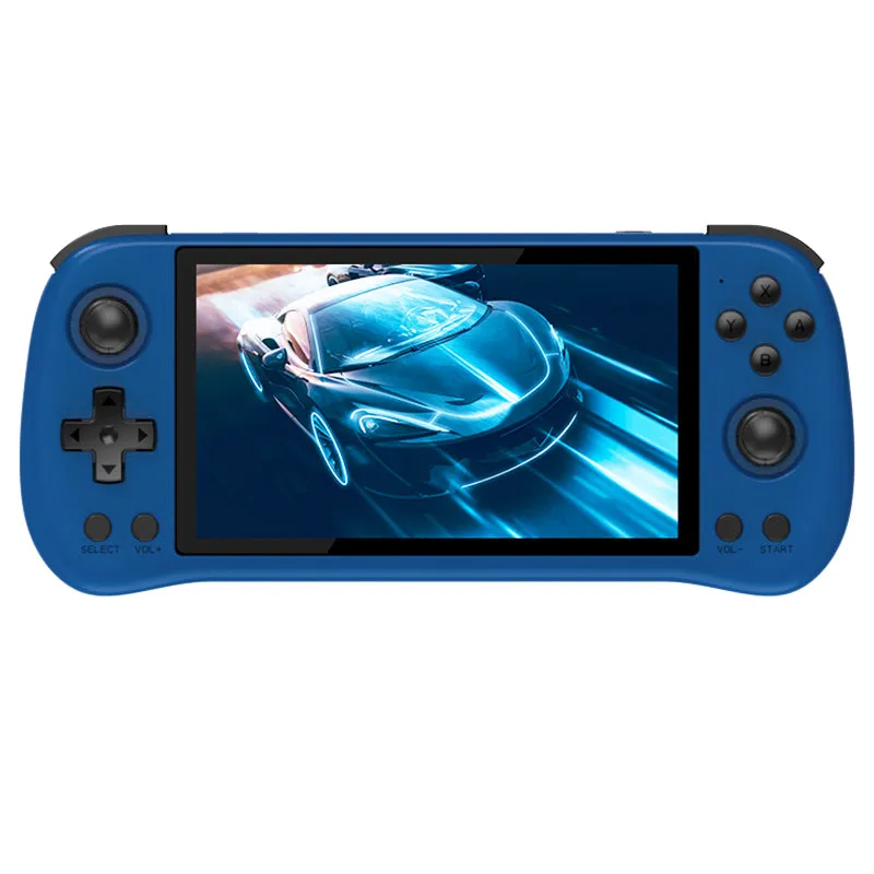 Powkiddy X55 Blue Handheld Game Console