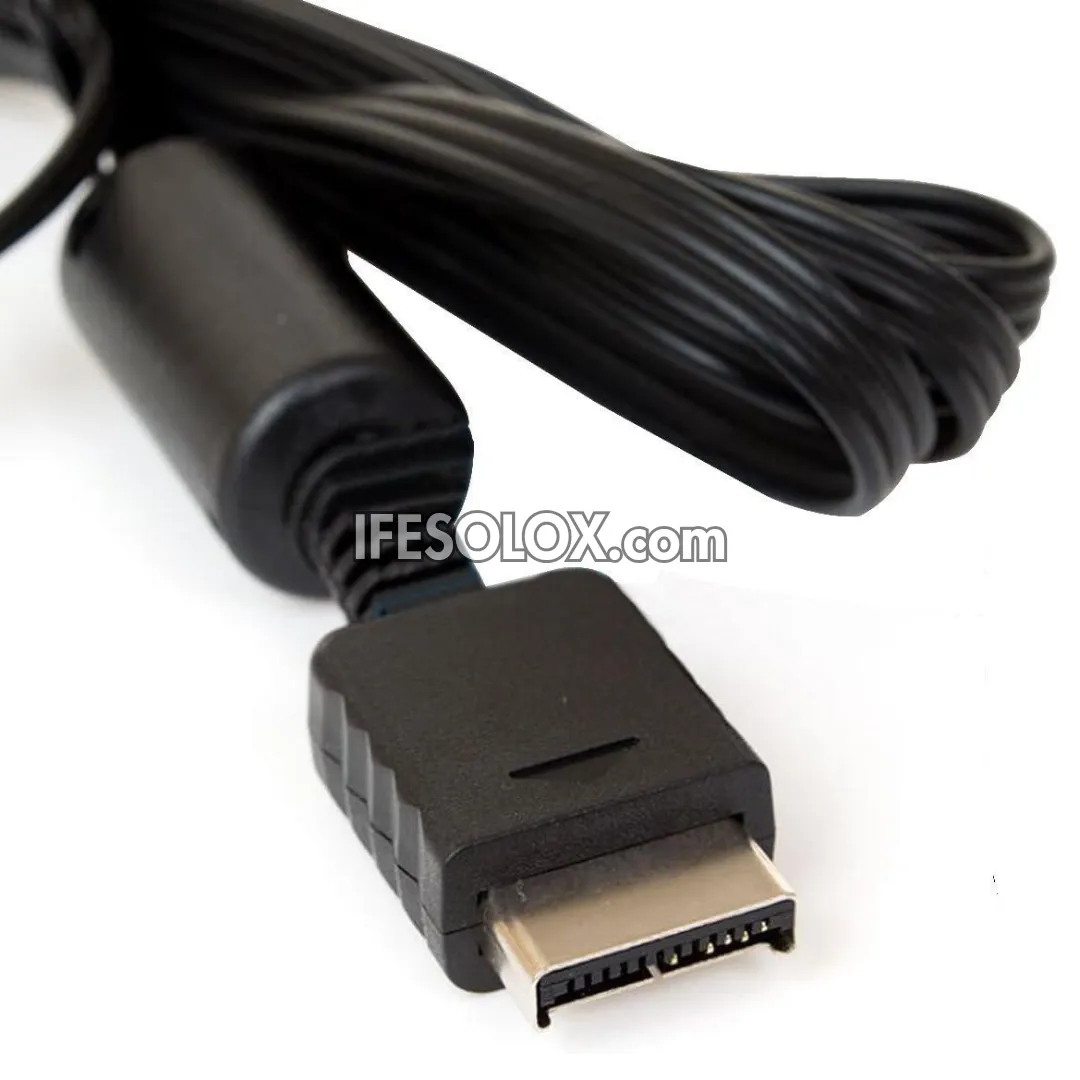 PS2 AV to Composite AV Cable - Brand New