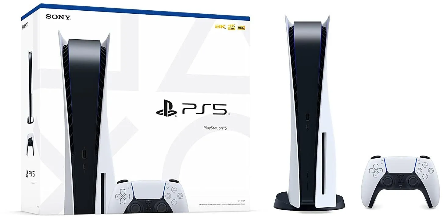 PS5 Standard Standalone 825gb Disc Edition