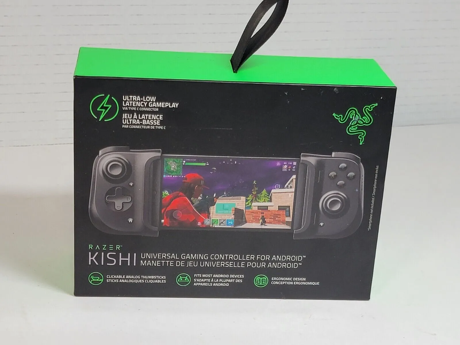 Razer Kishi Mobile Game Universal Controller/Gamepad for Android USB-c : Xbox Game Pass Ultimate, Xcloud, Stadia, Geforce Now, Ps Remote Play – Pass Through Charging - Mobile Controller Grip Samsung and More