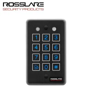 Rosslare - AYCT65B - Convertible Ultra Slim Proximity & PIN Reader - Black