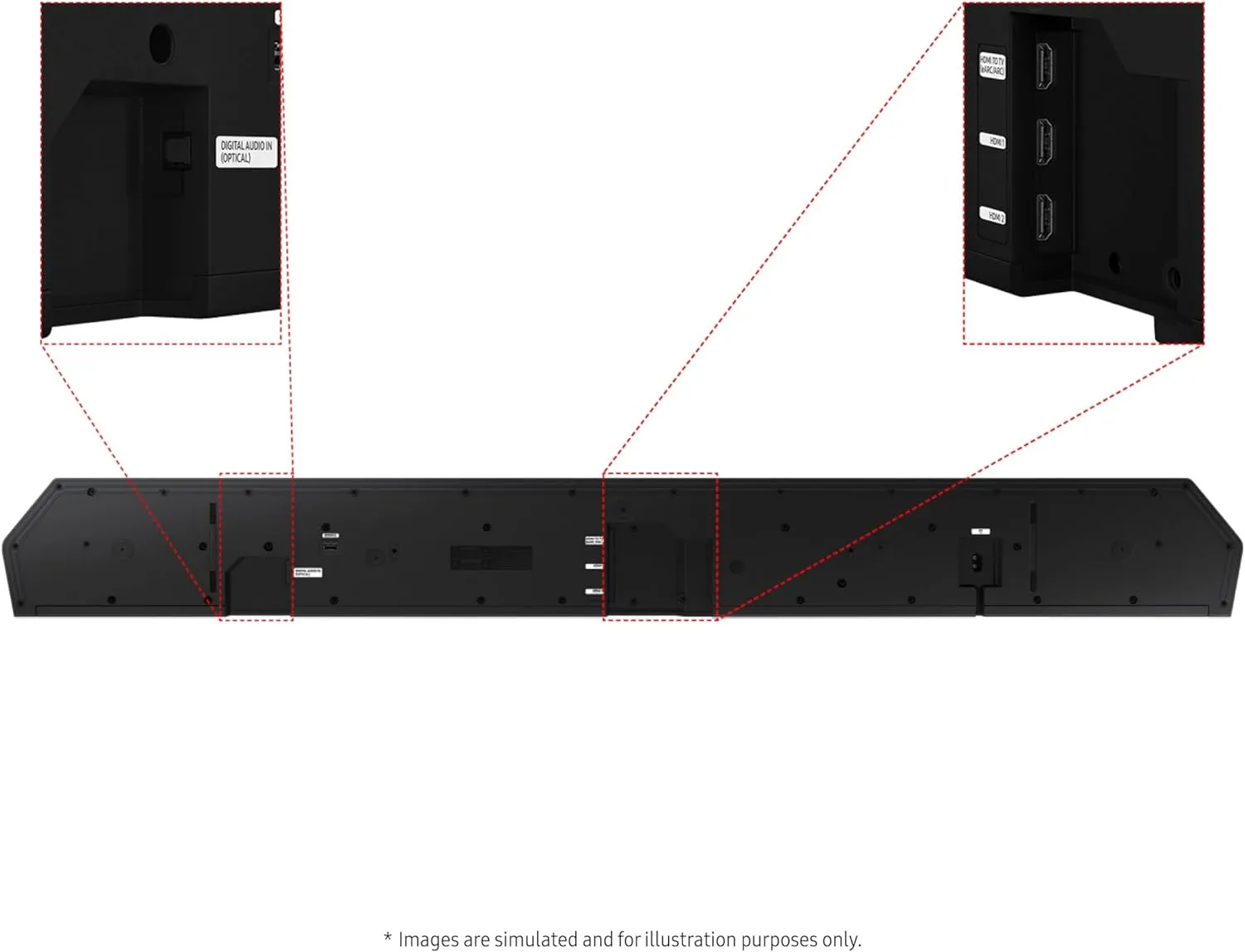 Samsung HW-Q990D Powered 11.1.4-Channel Sound Bar System with Wi-Fi, Apple AirPlay 2, Dolby Atmos, and DTS:X