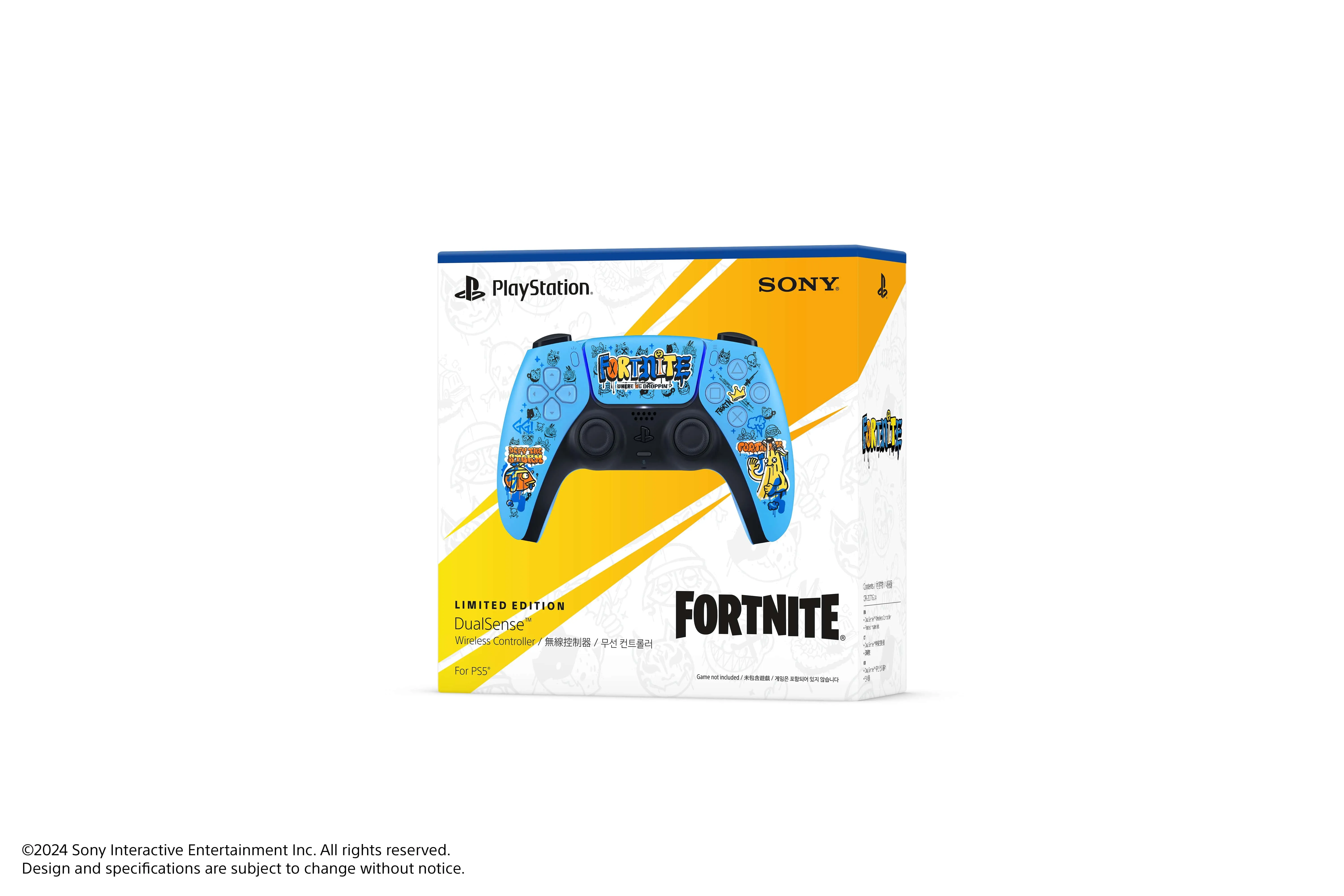 Sony Dualsense Fortnite Controller Limited Edition