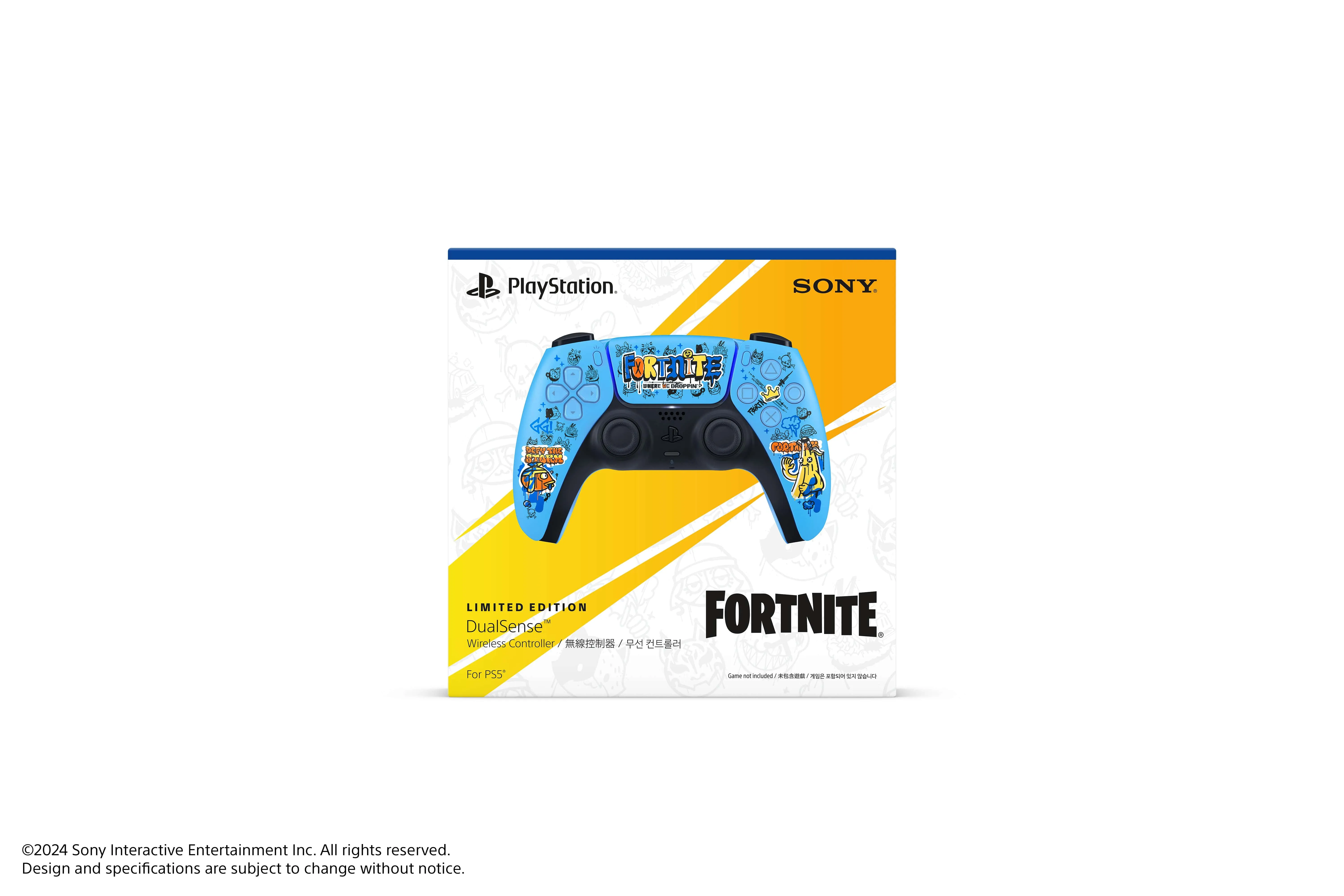 Sony Dualsense Fortnite Controller Limited Edition