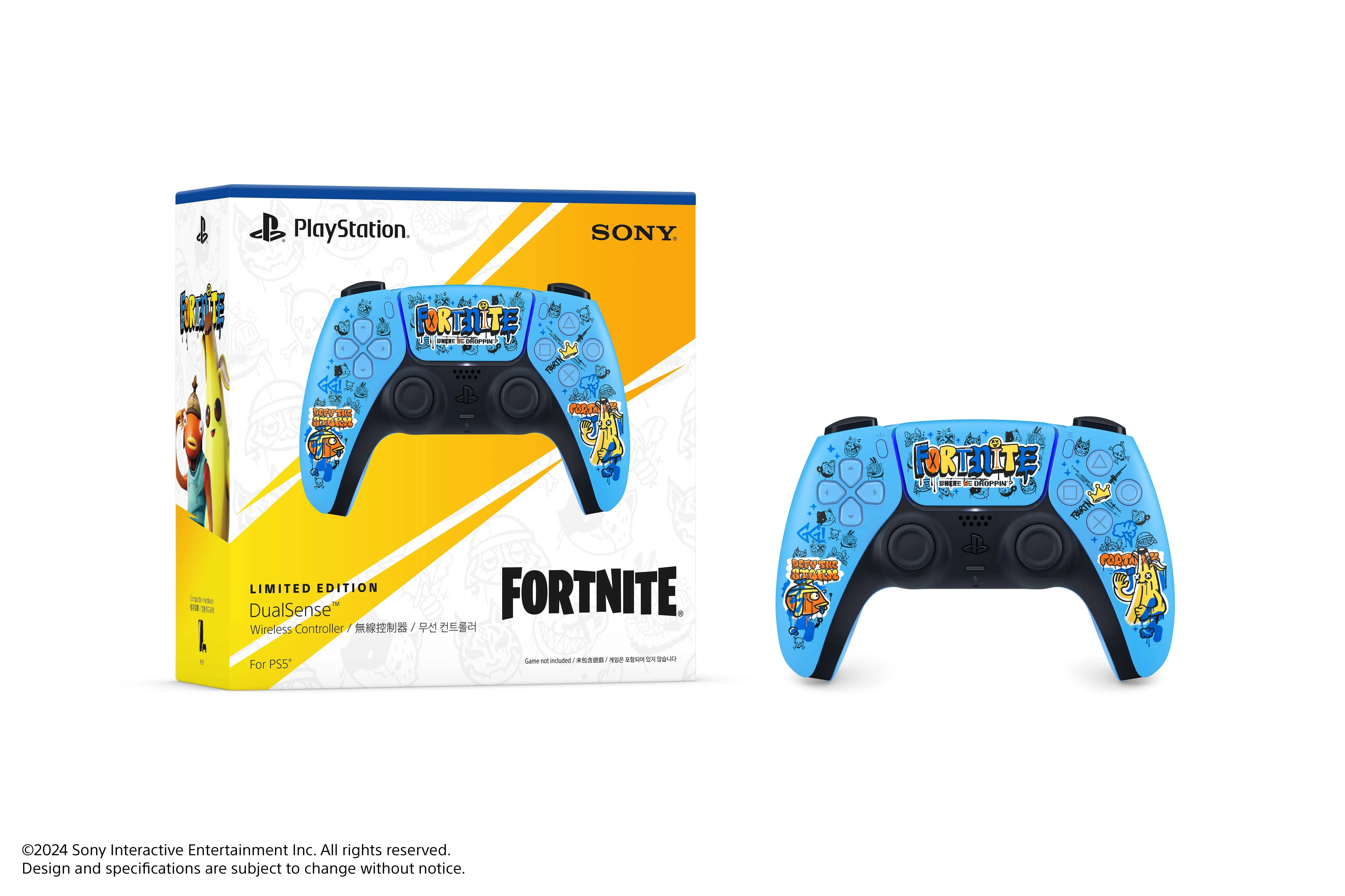 Sony Dualsense Fortnite Controller Limited Edition