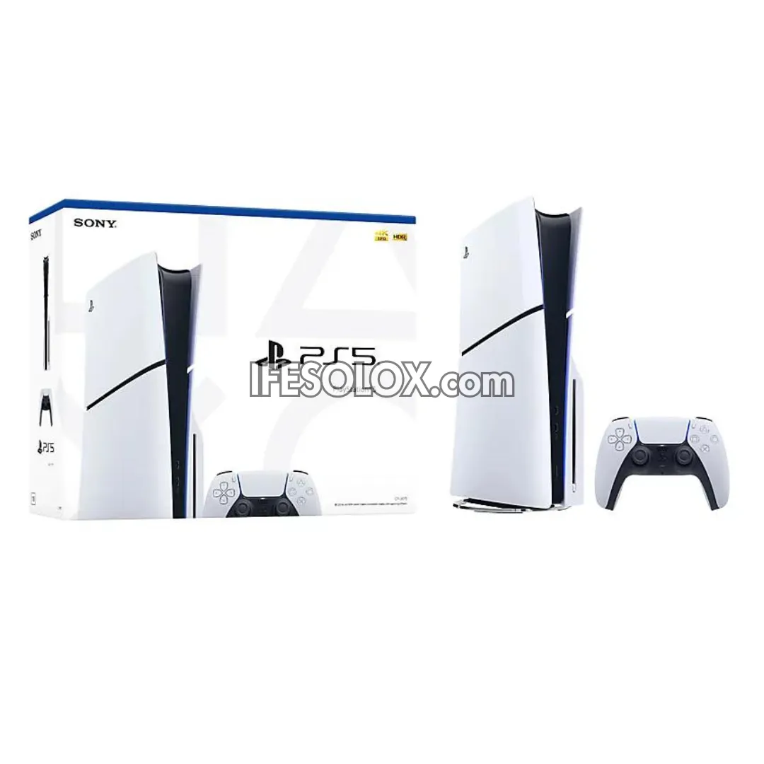 Sony PlayStation 5 (PS5) Slim Game Console with DualSense Controller and 1TB SSD Storage - Brand New