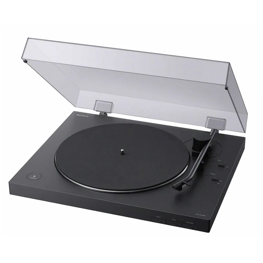 Sony PS-LX310BT Bluetooth Turntable with Audio Technica AT-SP3X Powered Bookshelf Speakers HiFi Package