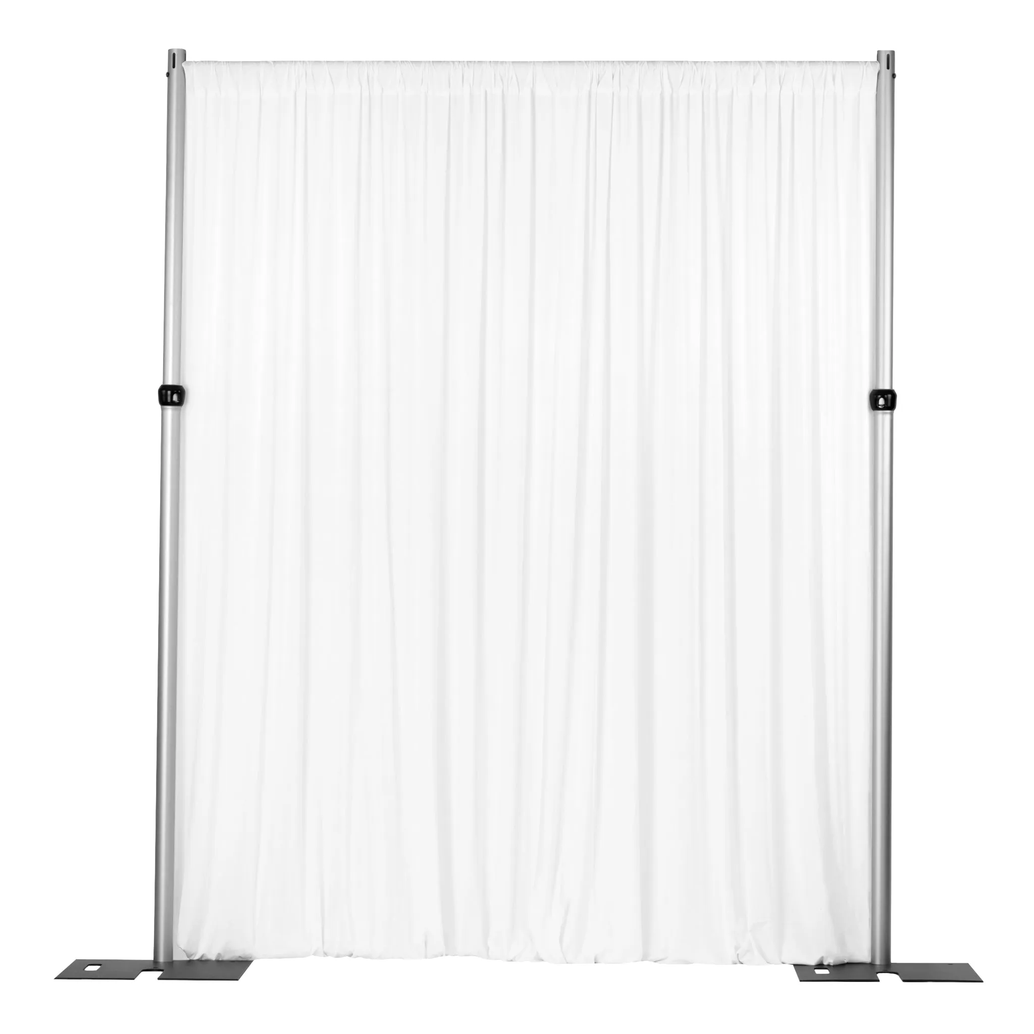 Spandex 4-way Stretch Drape Curtain 12ft H x 60" W - White