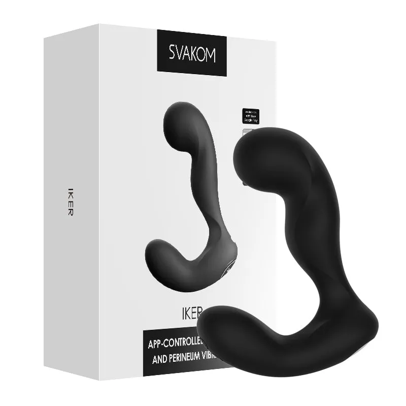 SVAKOM Iker Prostate & Perineum Stimulator Massager App-Controlled