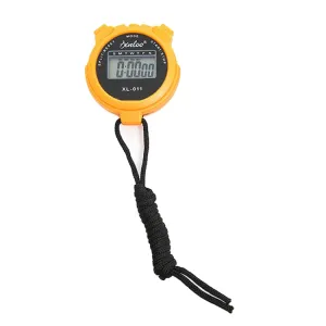 XINLOO XL-011 Display Single Memory Stopwatch Running Fitness Training Electronic Timer(Orange)