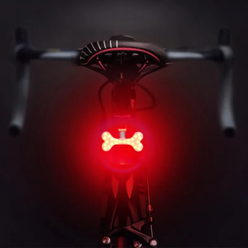 Zacro Multi Lighting Modes Bicycle Light USB Charge Led Bike Light Flash Tail Rear Bicycle Lights for Mountains Bike Seatpost